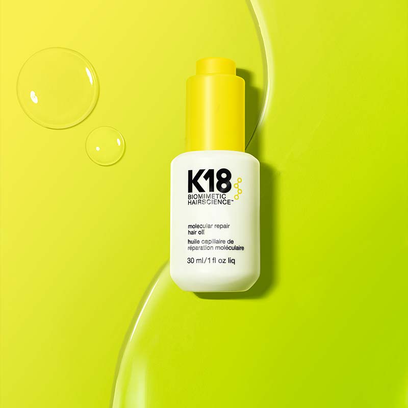 K18 Molecular Repair Hair Oil | hair oil | strengthening hair oil | repair hair oil | repair hair oil | dry hair | dull hair | strengthening hair oil