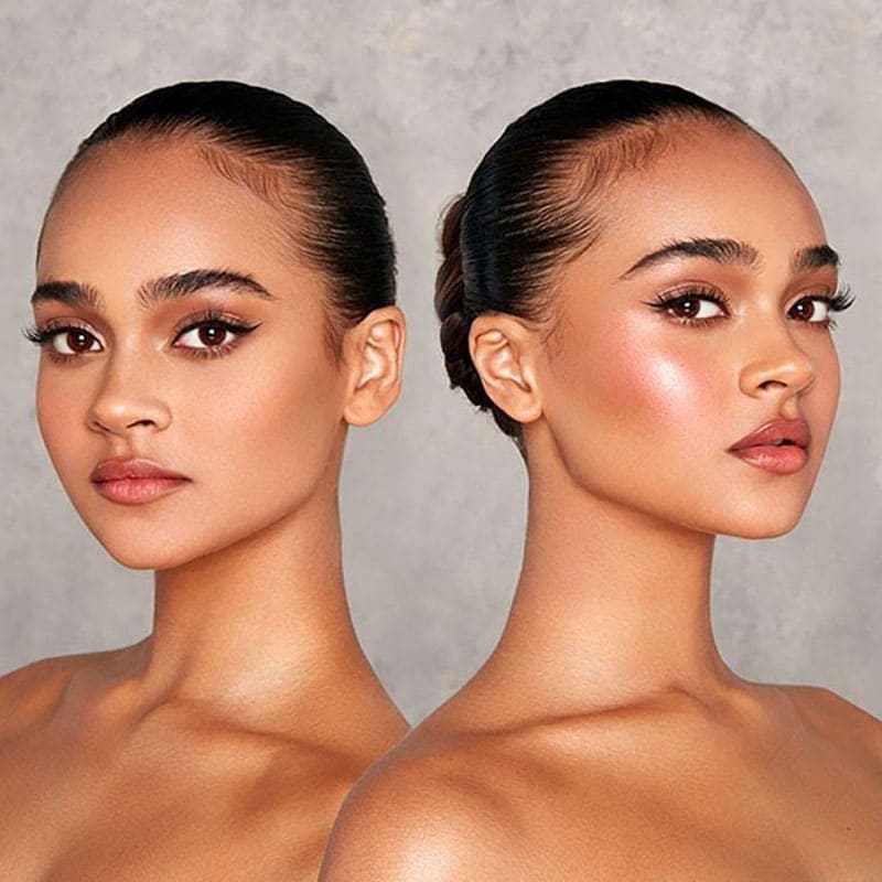 Kash Beauty Blush Sculpt Stick | love language | before | after