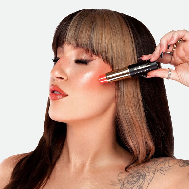 Kash Beauty Blush Sculpt Stick | sweet talk | Keilidhmua | lightweight blusher | healthy | lively color | illusion of youthfulness | energy | luxurious formula