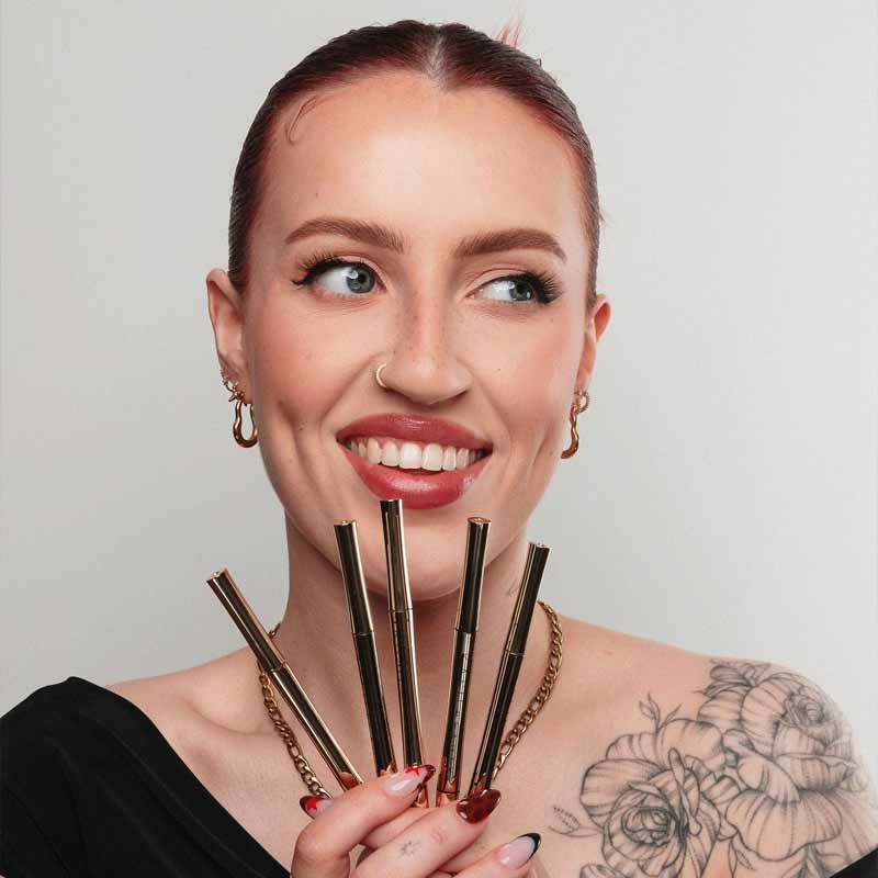 KASH Beauty Brow Precision Pencils, Kelilish Cashell Brow Pencils