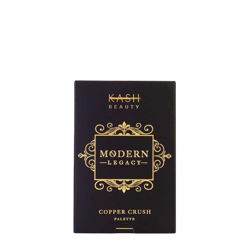 Kash Beauty Copper Crush Palette | orangey tones | rich | sultry looks | eye shadow palette