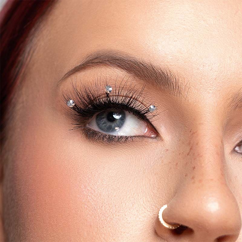 Kash Beauty Diamond Dew Lash | effortlessly enhance | style | playful | sophisticated charm | makeup look