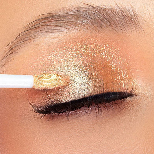 Kash Beauty Eyeshadow Topper | Rose Glow | shadow toppers | extra element | small gold | silver flecks | catch | reflect | wow factor