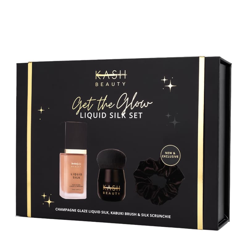 KASH Beauty Get The Glow Liquid Silk Gift Set