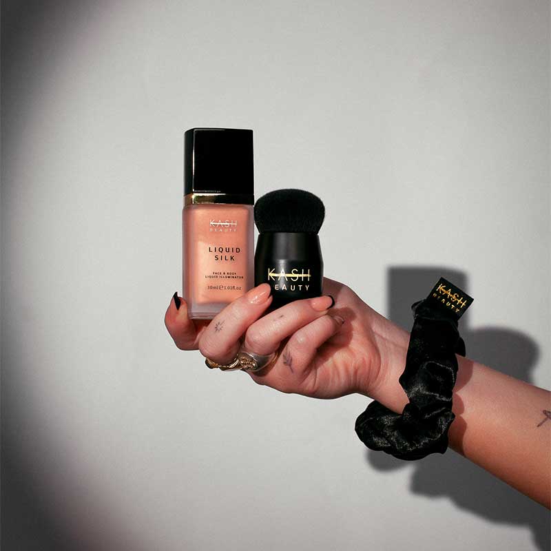 KASH Beauty Get The Glow Liquid Silk Gift Set