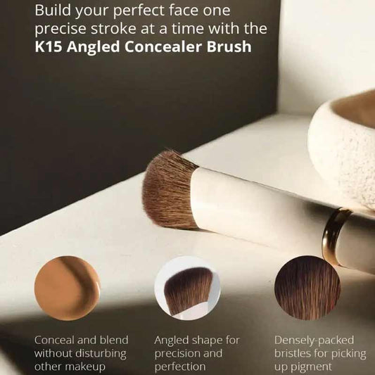 KASH Beauty K15 Concealer Brush Infographic
