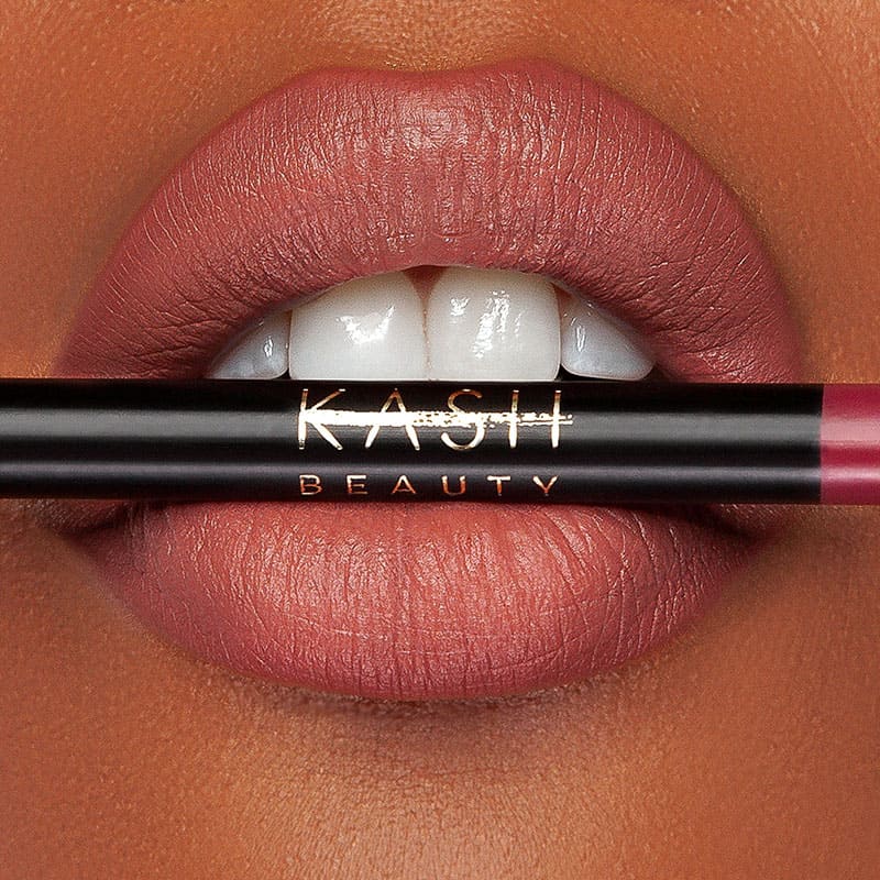 Kash Beauty Lipliner | Vintage Rose | enhances lips | adds plumpness | versatile product | go-to | pinky