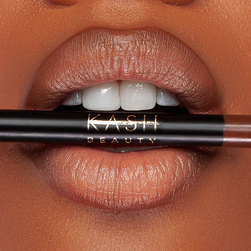 Kash Beauty Lipliner | Nude Ombre | immovable color | light vanilla scent | buildable coverage | deep | 90s
