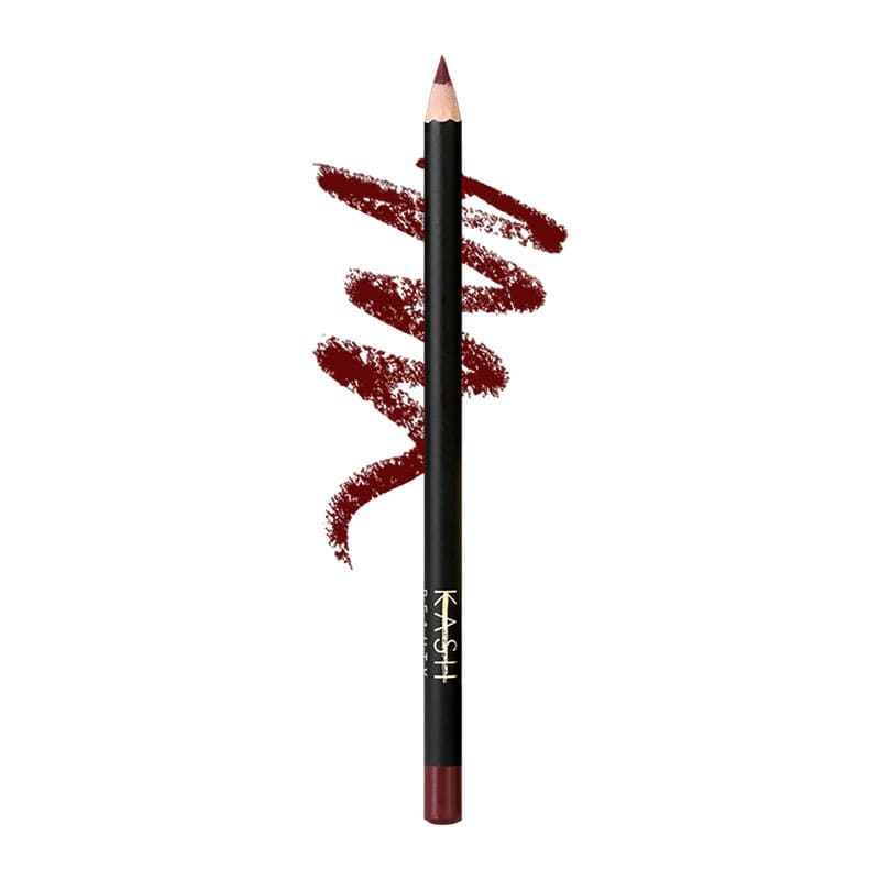 Kash Beauty Lipliner | Blood Moon: A deep, muted red shade, adding a glam edge to your makeup look.