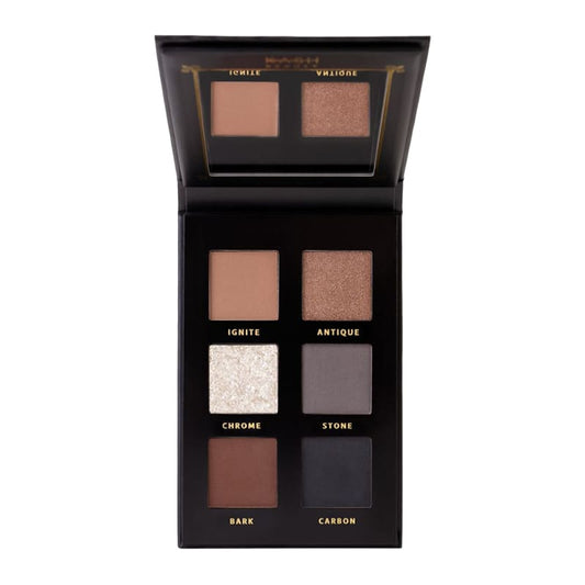 Kash Beauty Midnight Metals Palette | Makeup | eyes | eye shadow | eyeshadow palette | six | highly pigmented | shades
