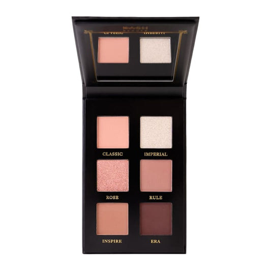 Kash Beauty Royal Rose Palette | rose-based eyeshadow palette | six gorgeous shades | soft | feminine day look | bolder night out | four matte shades | two shimmers