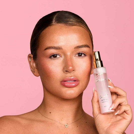 KASH Beauty | KASH Beauty x Charleen | Charleen Murphy | KASH Beauty x Charleen Coconut Setting Spray | long lasting makeup | setting mist