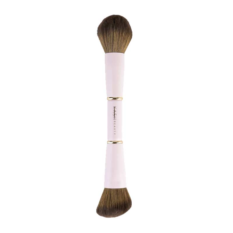 KASH Beauty | KASH Beauty x Charleen | Charleen Murphy | KASH Beauty x Charleen Face Brush Duo | makeup brush | 2-in-1 | Dual-action | double sided makeup brush | double ended