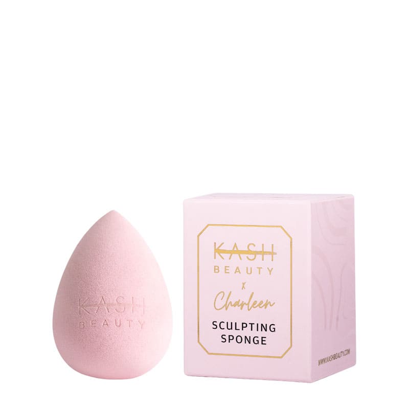 Kash Beauty x Charleen Sculpt Sponge | Charleen-approved | PINK seamless makeup applicator | blending cream | powder products | beauty sponge | beauty blender | makeup sponge