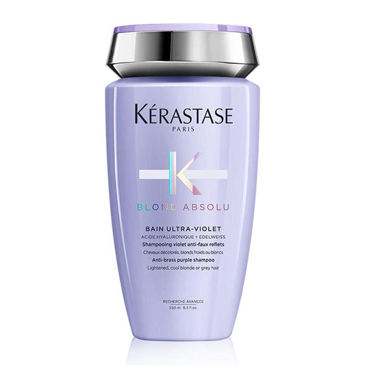 Kérastase Blond Absolu Bain Ultra Violet, Anti-Brass Purple Shampoo, dynamic purple shampoo