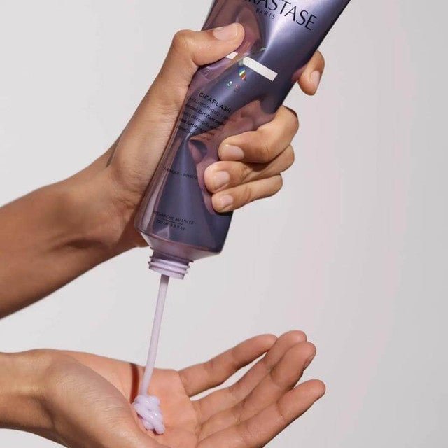 Kerastase, cicaflash, blonde hair, treatment for blonde hair, anti-brassiness