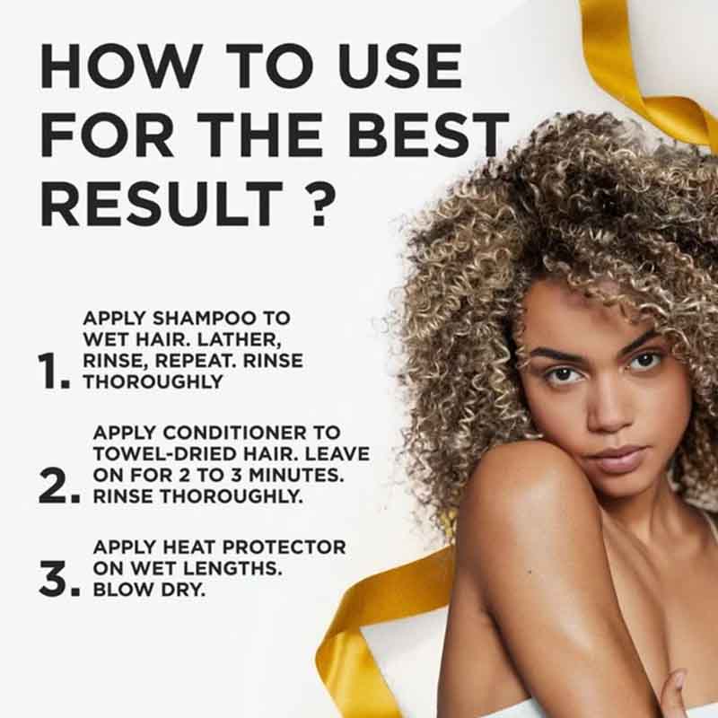 Kérastase Blond Absolu Trio Gift Set For Blonde Hair How to use for best results