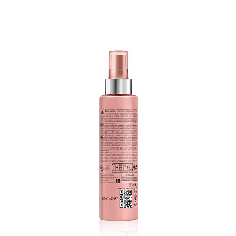 Kérastase Chroma Absolu Sérum Chroma Thermique Anti-Frizz Heat Protection Serum | Anti-frizz | Heat protection | Serum | Lightweight | Smoothing | Hair fiber | Defense against heat | Defense against humidity | Defense against frizz