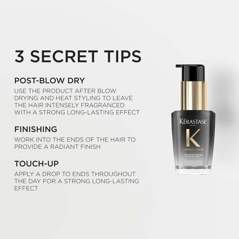 Kérastase, Kérastase Chronologiste L'Huile De Parfum Hair Oil, hair oil for dry hair, haircare for dull hair