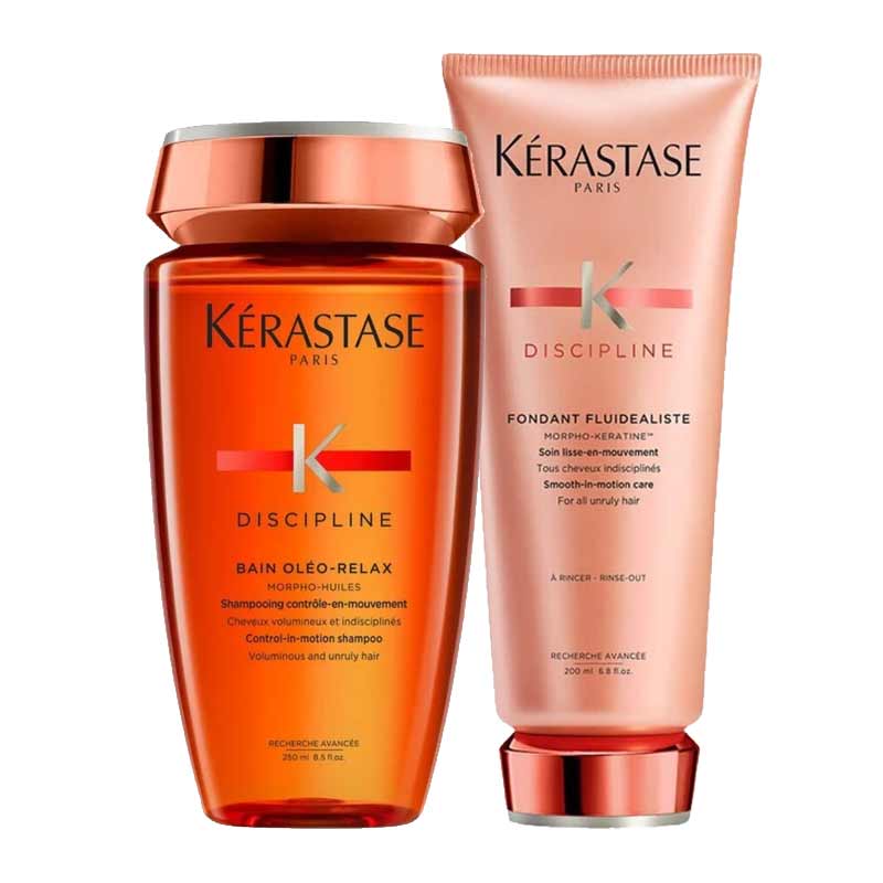 Kérastase Discipline Smoothing Shampoo & Conditioner Duo For Frizzy Hair