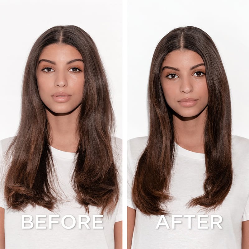 Kérastase, Elixir Ultime Range, L'Huile Rose Radiance Sublimating Oil, Before And After Hair Treatment, For coloured hair