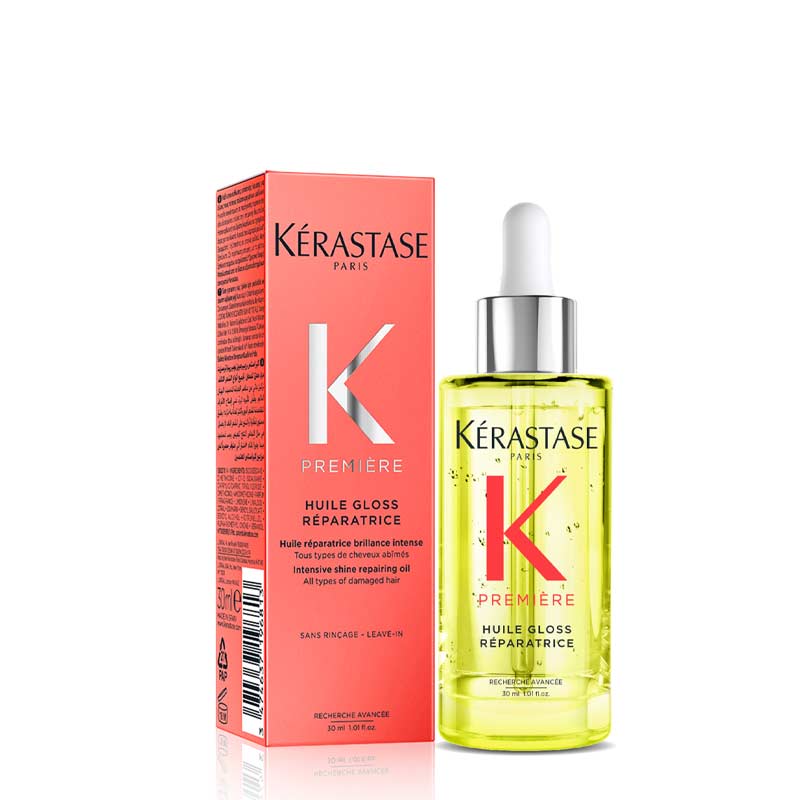Kérastase Première Huile Gloss Réparatrice | Intensive Shine Repairing Oil | Hair Oil | Leave-In | Shine | Repairing | Seals Split Ends