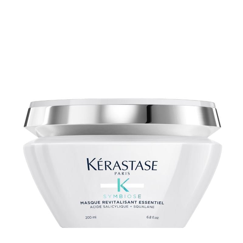 Kérastase Symbiose Masque Revitalisant Essentiel Intense Revitalizing Mask | Intensive | Revitalizing | Eliminates residues | Nourishing | Strengthens | Vitality | Health | Hair fiber | Damaged hair | Dandruff-prone