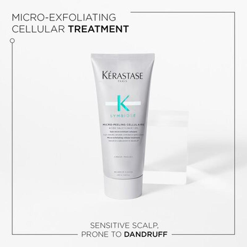 Kérastase Symbiose Micro-Exfoliating Cellular Treatment For Dandruff, exfoliating scalp treatment