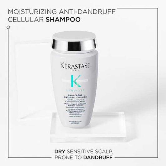 Kérastase Symbiose Moisturising Anti-Dandruff Cellular Shampoo - Dry, Sensitive Scalp
