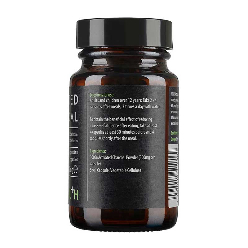 KIKI Health Activated Charcoal Capsules | intestinal gas
