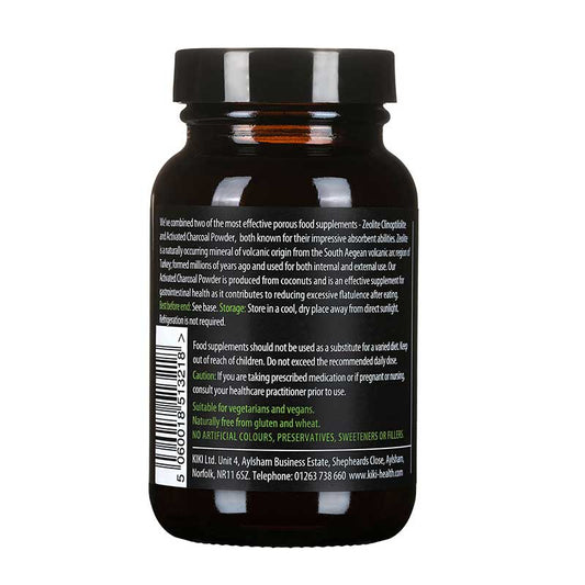 KIKI Zeolite With Activated Charcoal Powder | anti gas food supplement