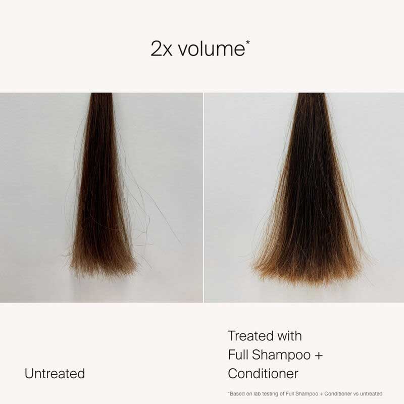 Living Proof Curl Shampoo | revolutionary blend | fine | flat hair | volume | vitality | longing for | gentle | potent | allure | looks | feels | behaves | naturally thick | full counterpart