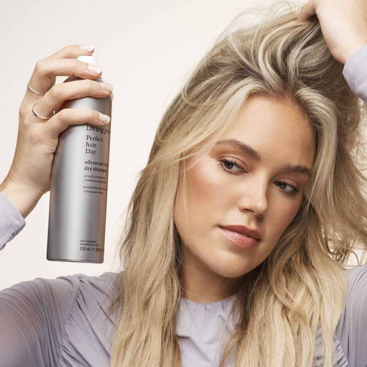 Living Proof Perfect Hair Day Advanced Clean Dry Shampoo | game-changer | hair care | absorbs oil | sweat | fresh | traditional rinse-out shampoo | extends the life | style.
