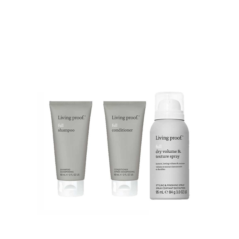 Living Proof, Living Proof Volume + Texture Kit, travel size haircare, professional haircare for volume, volumising shampoo