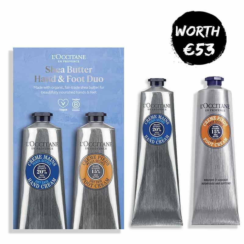 L'OCCITANE, L'OCCITANE Shea Butter Hand and Foot Duo, L'Occitane Shea Butter Hand Cream