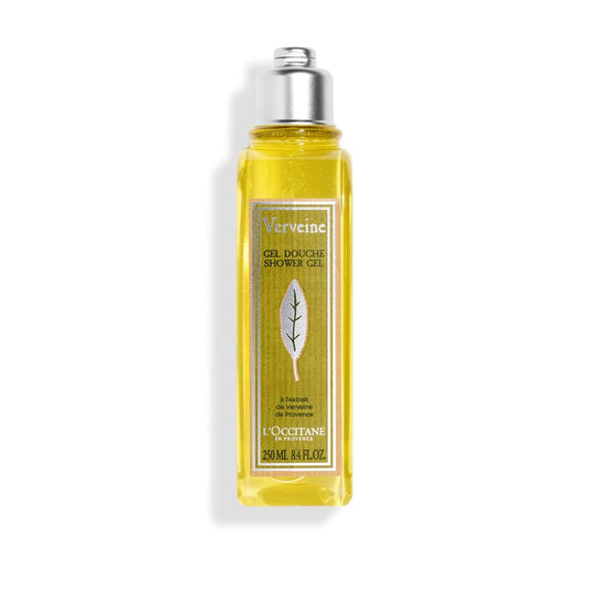 L'Occitane Verbena Shower Gel, zesty aromatic body wash, citrus body wash