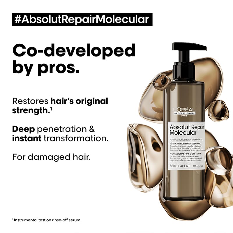 L'Oréal Professionnel Absolut Repair Molecular Repairing Rinse-off Serum | Haircare