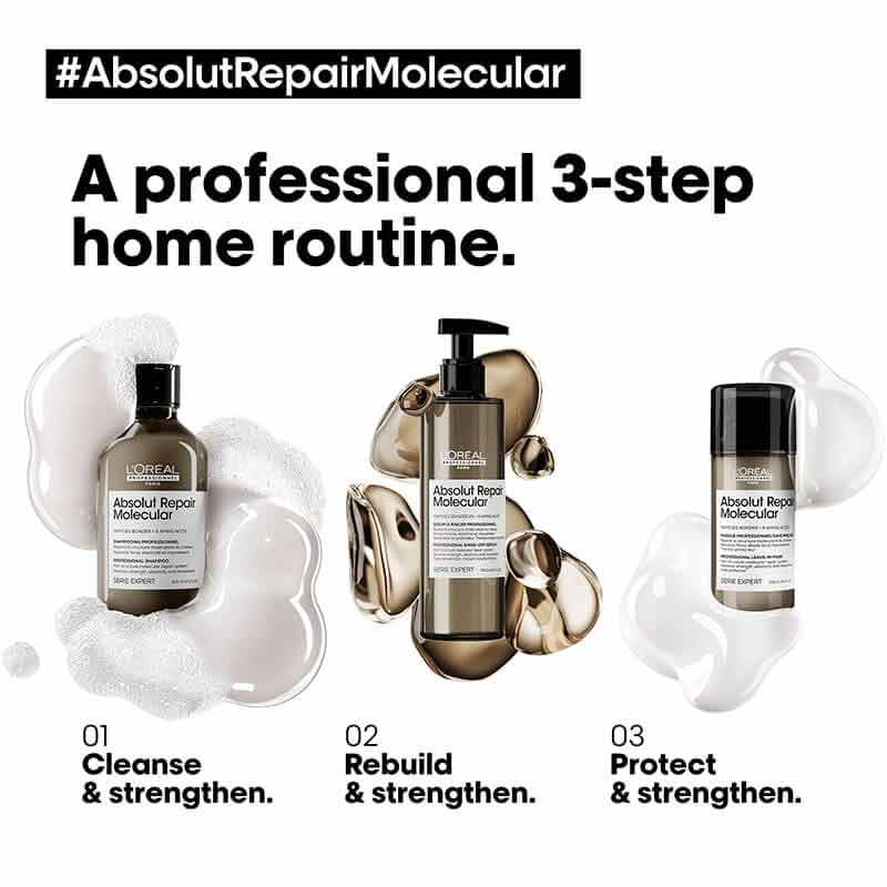L'Oréal Professionnel Absolut Repair Molecular Trio Gift Set, damaged hair,