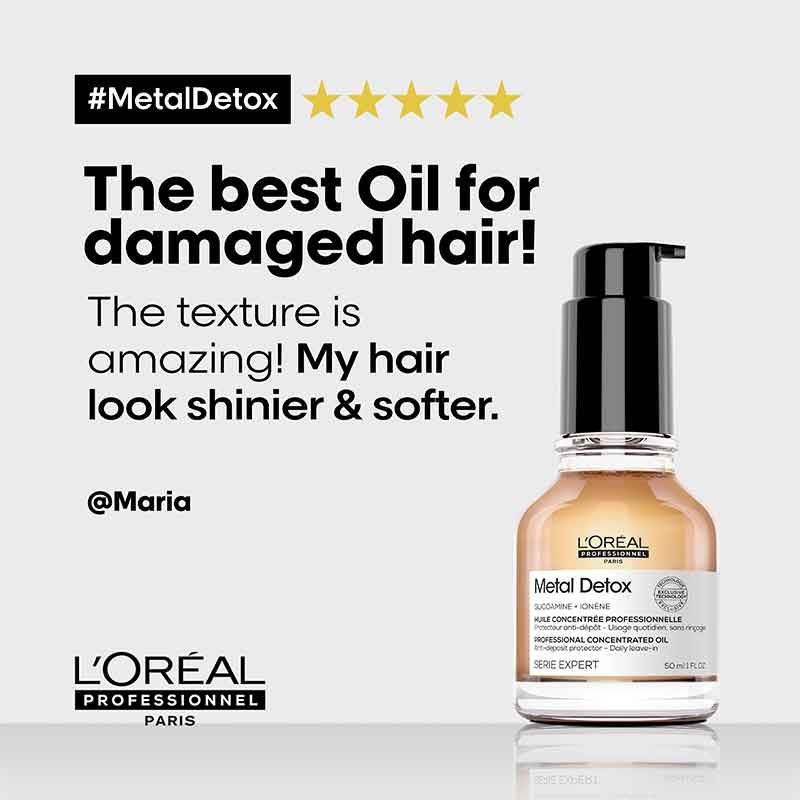 L'Oréal Professionnel Metal Detox Anti-Deposit Protector Concentrated Oil