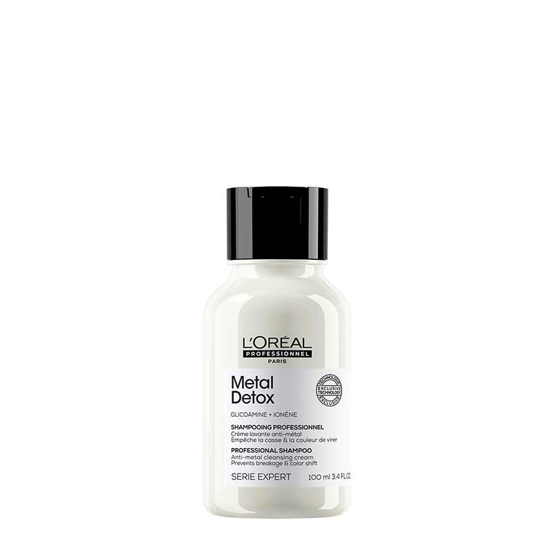 L’Oréal Professionnel Metal Detox Anti-Metal Cleansing Cream Shampoo 100ml travel size shampoo