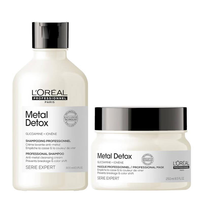 L’Oréal Professionnel Metal Detox, anti-metal shampoo, professional shampoo for build up