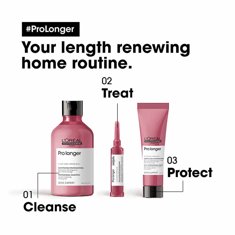 L'Oreal Professionnel Pro Longer Shampoo | shampoo for long hair | split ends treatment | thinning hair shampoo