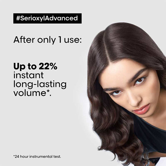 L'Oréal Professionnel Serié Expert Advanced Denser Hair Serum for Thinning Hair | instant long lasting volume | serioxyl advanced