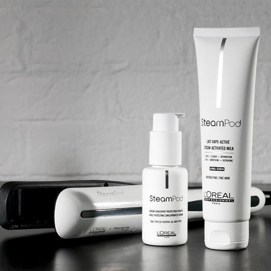 L'Oréal Professionnel Steampod Serum | steampod products | steampod milk | steampod serum