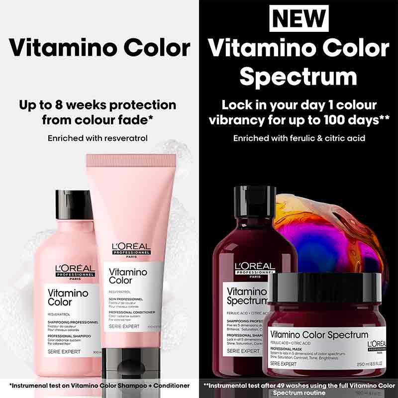 Difference between L'Oreal Professionnel Vitamino Colour And Vitamino Colour Spectrum