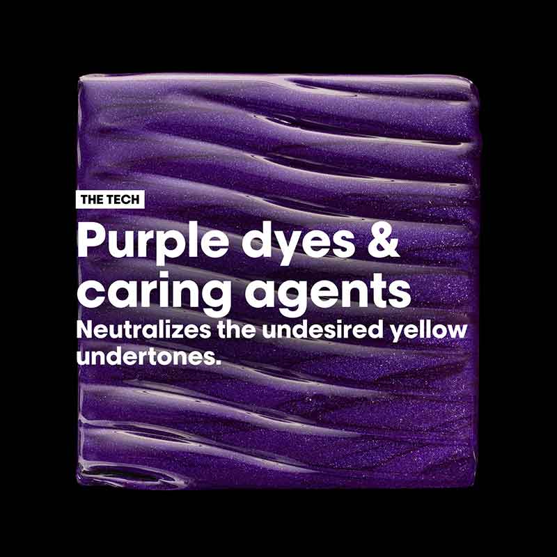 L'Oréal Professionnel, L'Oréal Professionnel Vitamino Color Spectrum Purple Tinted Shampoo for Blonde Coloured Hair, Nuetralise Yellow Tones In Hair