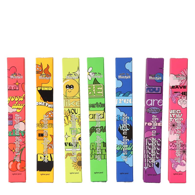 Made By Mitchell l All Smudge No Budge | Rainbow Liners | pop of colour | eye looks | vibrant | wide-eyed effect | define | colourful | rainbow-inspired