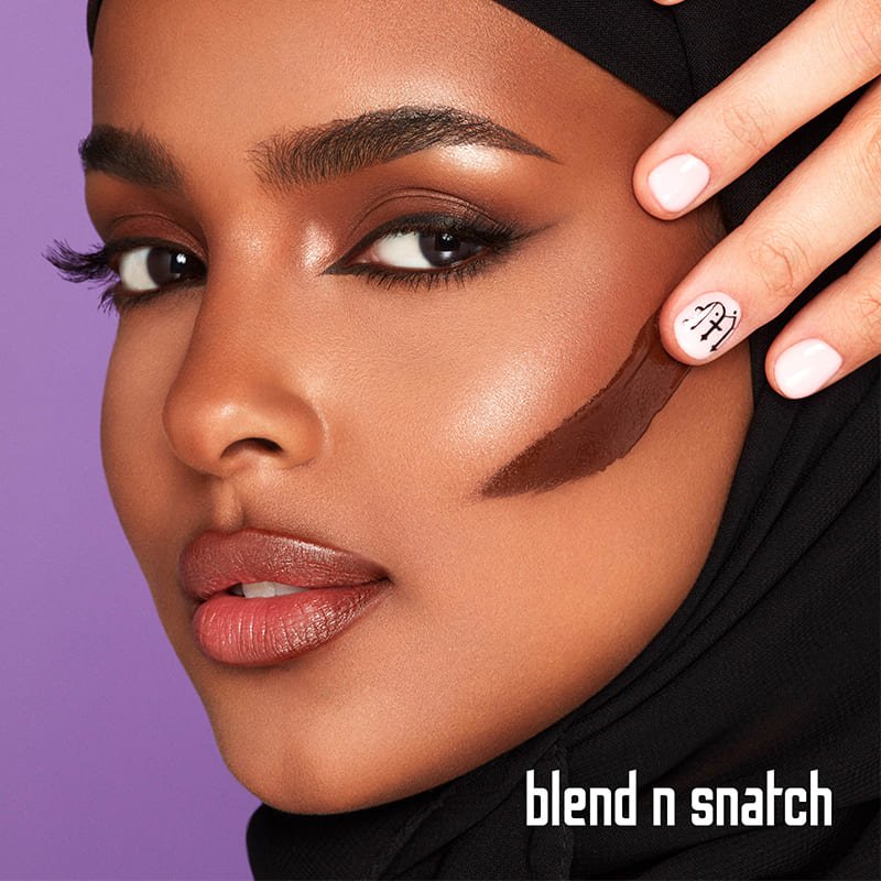 Made by Mitchell | Blursh Bronzed | multi-use | liquid bronzer | liquid-to-powder | seamless application | super-blendable | a sun-kissed | wash of colour | intense contour effects | eyeshadow | makeup magic