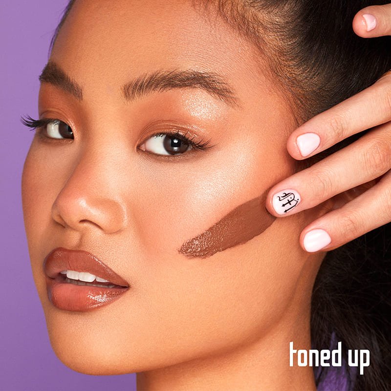 Made by Mitchell | Blursh Bronzed | multi-use | liquid bronzer | liquid-to-powder | seamless application | super-blendable | a sun-kissed | wash of colour | intense contour effects | eyeshadow | makeup magic