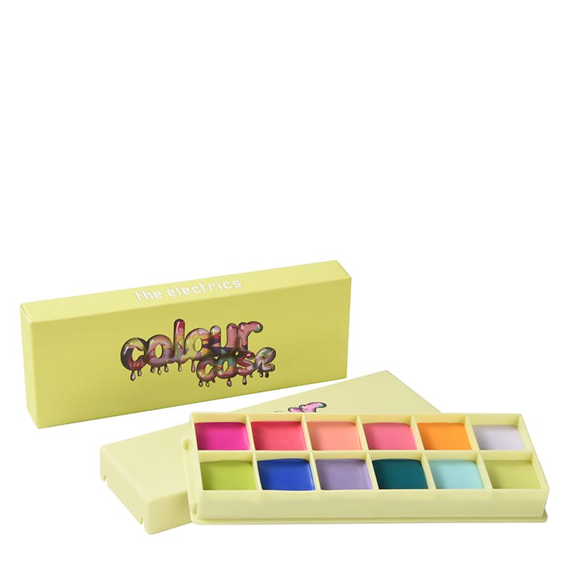 Made by Mitchell | Colour Case Set | makeup palette | multi-use | creative tool | explore | customize | makeup looks | mixing | eyebase | colour correcting | cut creasing | matte finish | make up artist